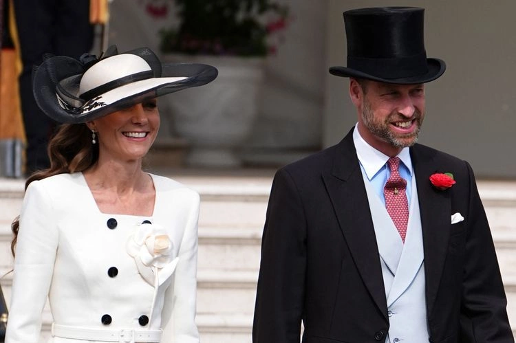 William - Kate chủ trì tiệc vườn ở cung điện - Ngôi sao