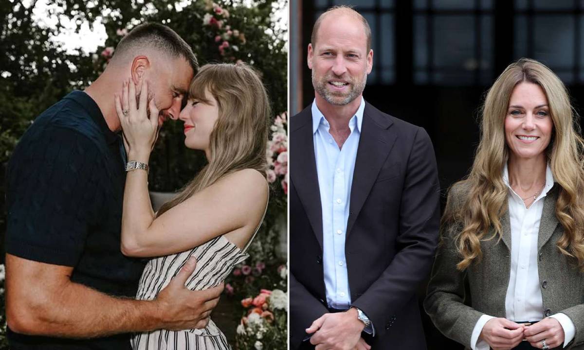 Taylor Swift và Travis Kelce bí mật gặp William - Kate trước đám cưới