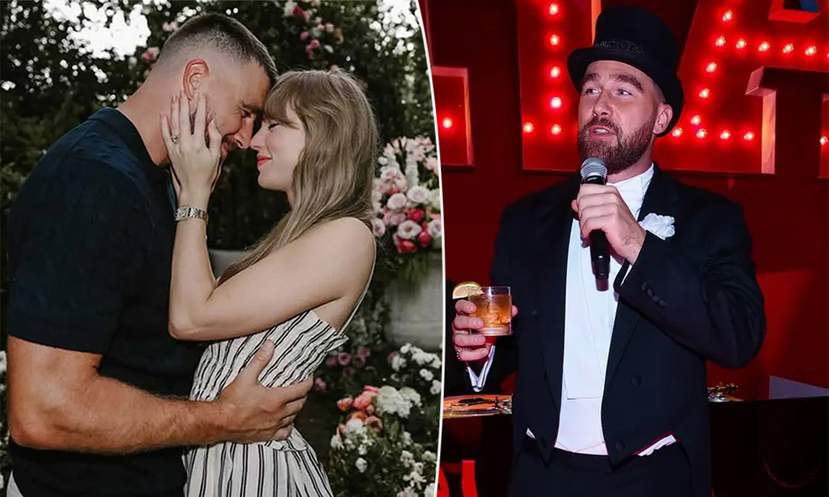 Chú rể 'khóc nhiều hơn' Taylor Swift trong lễ cưới